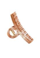 Bayan Kahverengi Mandal Saç Tokası