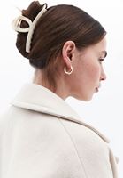 Bayan Krem Mandal Saç Tokası