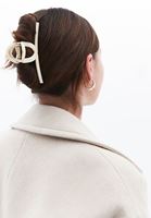 Bayan Krem Mandal Saç Tokası