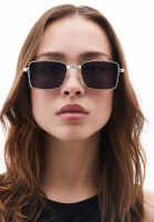 Bayan Siyah İnce Çerçeveli Güneş Gözlüğü