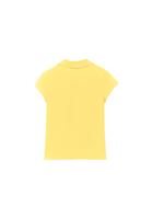 Bayan Sarı Polo Yaka Tişört