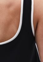Women Mixed Double-Layered Strappy Tank Top