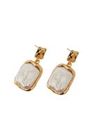 Bayan Altın Sallantılı Küpe