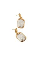 Bayan Altın Sallantılı Küpe