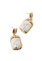 Bayan Altın Sallantılı Küpe