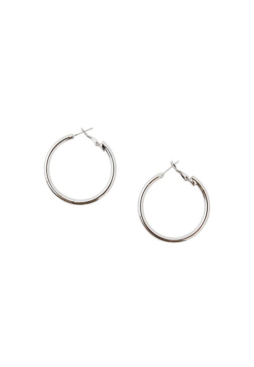 Gümüş Halka Küpe