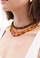 Bayan Çok Renkli Çoklu Kolye Seti