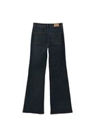 Flare Denim Pantolon	ve Bluz Kombini
