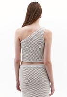 Ajurlu Crop Atlet ve Etek Kombini