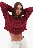 Bayan Pembe Bot Yaka Ajurlu Kazak