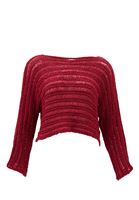 Bayan Pembe Bot Yaka Ajurlu Kazak