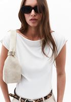 Bayan Bej Halka Detaylı Askılı Çanta