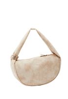Bayan Bej Halka Detaylı Askılı Çanta