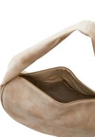 Bayan Bej Halka Detaylı Askılı Çanta