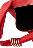 Bayan Kırmızı Halka Detaylı Askılı Çanta