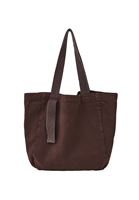 Bayan Kahverengi Askılı Tote Çanta