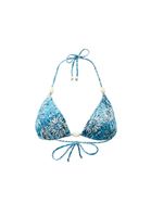 Bayan Çok Renkli Desenli Bikini Üstü
