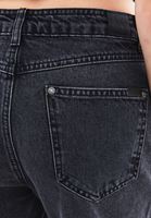 Bayan Siyah Ultra Yüksek Bel Mom-Fit Pantolon