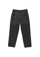 Bayan Siyah Ultra Yüksek Bel Mom-Fit Pantolon