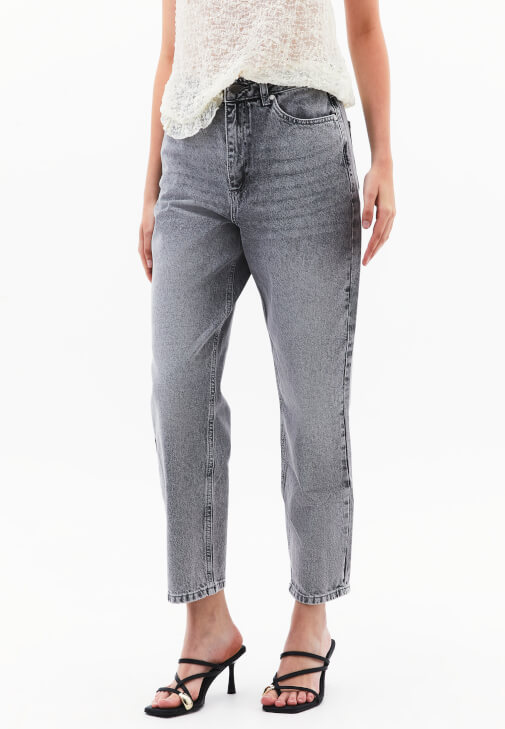 Mom-Fit Pantolon ve Ceket Kombini