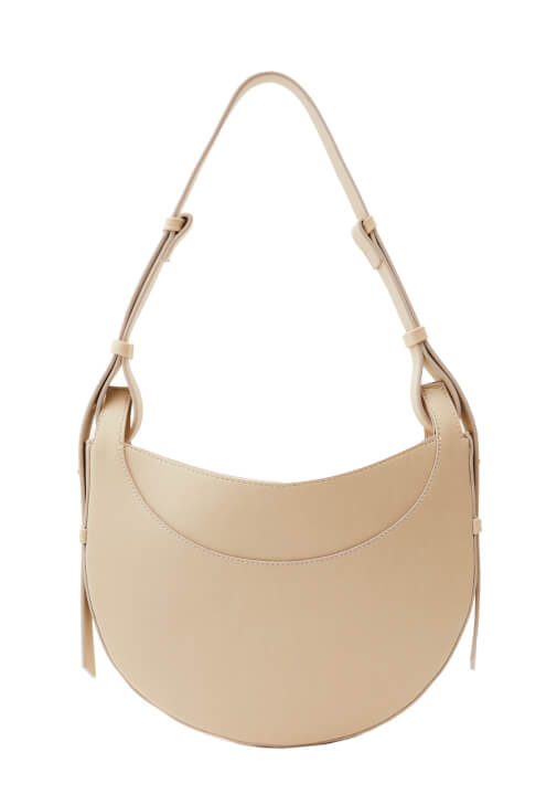Krem Omuz Çantası