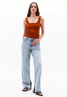 Orta Bel Straight-Fit Pantolon