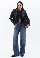 Orta Bel Straight-Fit Pantolon