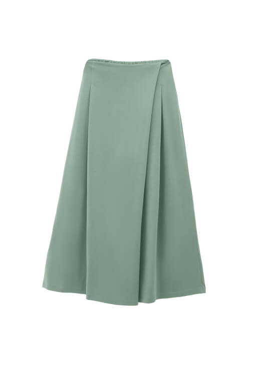 Culotte Pantolon ve Büzgülü Atlet Kombini