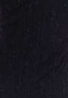 Volanlı Dantel Elbise ve Topuklu Terlik Kombini