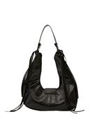 Bayan Siyah Püskül Detaylı Çanta