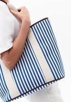 Bayan Çok Renkli Çizgili Omuz Çantası