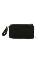 Bayan Siyah Askılı Telefon Çantası