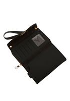 Bayan Siyah Askılı Telefon Çantası