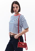 Bayan Kırmızı Askılı Telefon Çantası