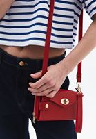 Bayan Kırmızı Askılı Telefon Çantası