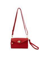 Bayan Kırmızı Askılı Telefon Çantası