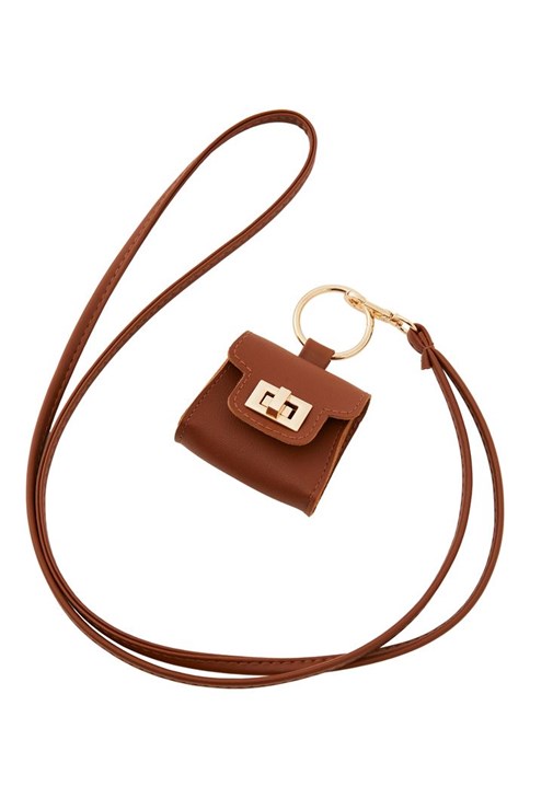 Kahverengi Kulaklık Çantası