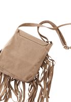 Bayan Bej Püskül Detaylı Çanta