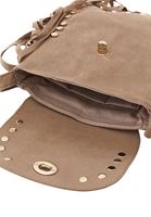 Bayan Bej Püskül Detaylı Çanta