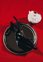 Bayan Siyah Toka Detaylı Topuklu Ayakkabı