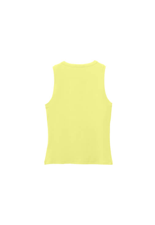 Çıtçıtlı Atlet ve Boyfriend Pantolon Kombini