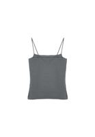 Bayan Yeşil Pamuklu Askılı Atlet