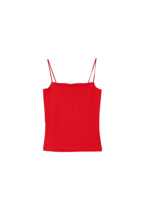 Askılı Atlet ve Orta Bel Pantolon Kombini