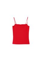 Bayan Kırmızı Pamuklu Askılı Atlet