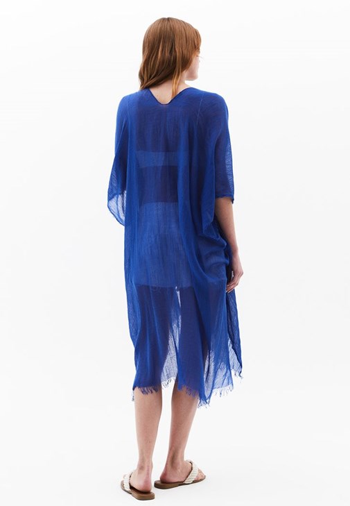 Basic Kimono ve Ultra Yüksek Bel Şort Kombini