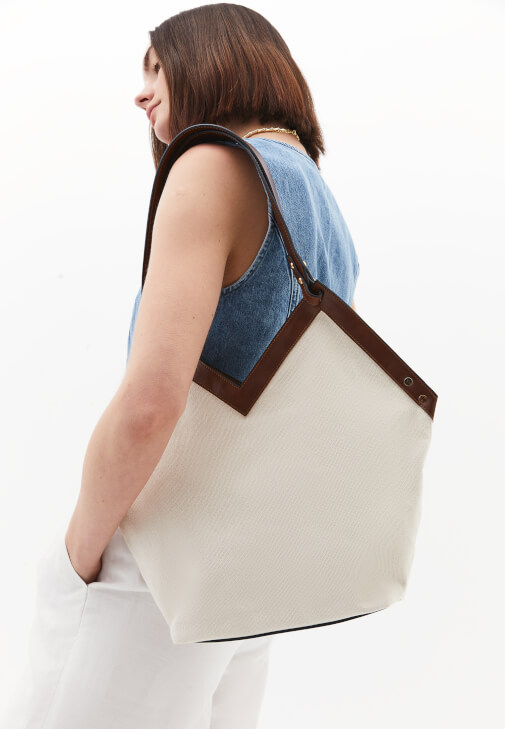  Askılı Tote Çanta