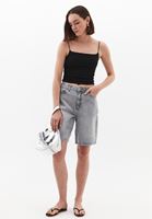 Bayan Siyah Modal Askılı Atlet