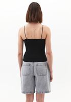 Bayan Siyah Modal Askılı Atlet