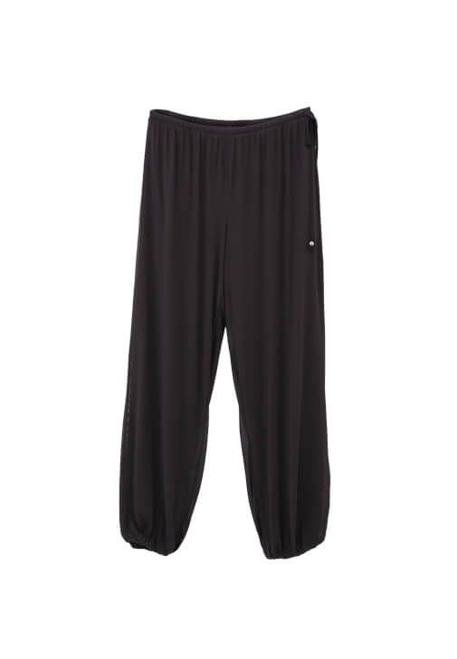 Balon Pantolon ve Tül Bluz Kombini