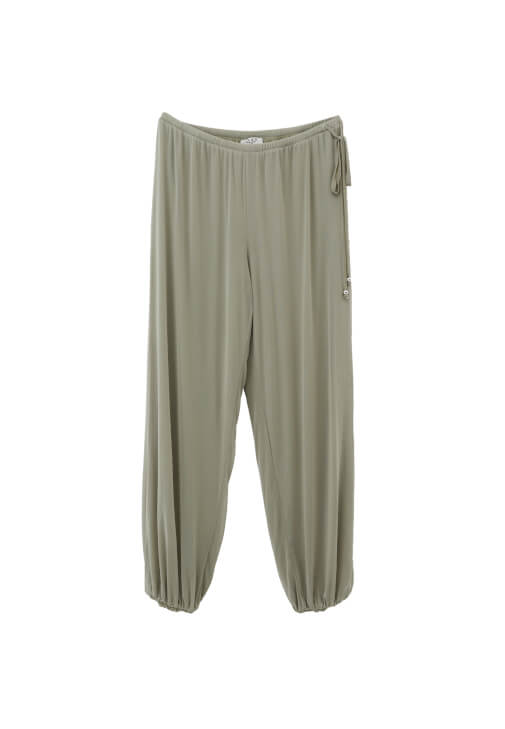 Balon Pantolon ve Oversize Tül Bluz Kombini